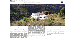Desktop Screenshot of cortijojuansalvador.com